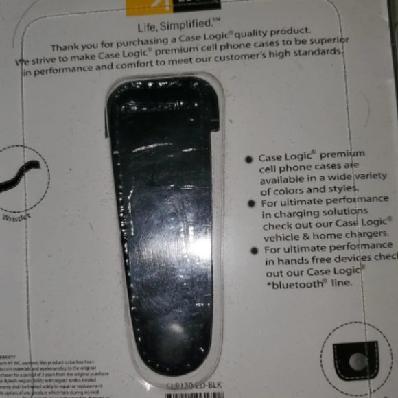 Case Logic TriFold Mirrored Wristlet Wallet Shoulder Bag NEW - Picture 7 of 13